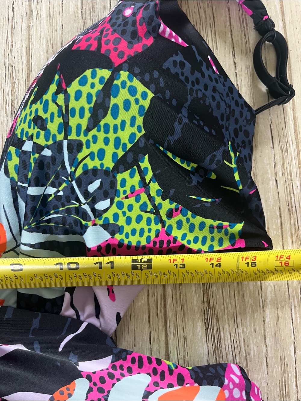 Bar III, Palm Prowl Cross Front Monokini Swimsuit, Size Large, EUC - Picture 9 of 12